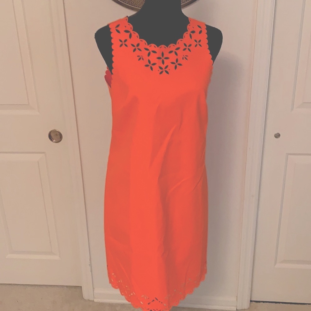 Gorgeous J Crew Orange/Tangerine Dress Size 4